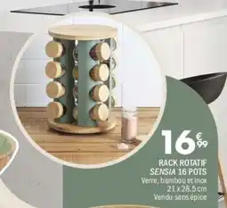 La Foir'Fouille SENSIA RACK ROTATIF offre