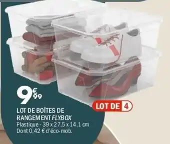 FLYBOX Boîtes de rangement