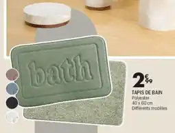 La Foir'Fouille Tapis de bain offre