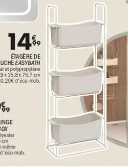 La Foir'Fouille Easybath étagère de douche offre