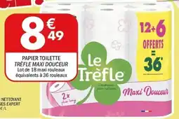 La Foir'Fouille le Trèfle Papier Toilette offre