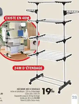 La Foir'Fouille SÉCHOIR NEO 4 NIVEAUX offre