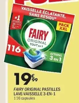 La Foir'Fouille FAIRY ORIGINAL PASTILLES offre