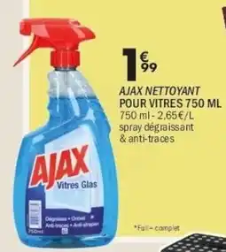 La Foir'Fouille AJAX NETTOYANT POUR VITRES offre