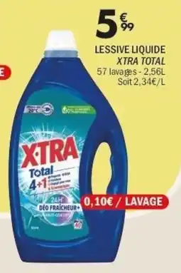 La Foir'Fouille XTRA Lessive liquide offre