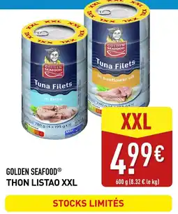ALDI GOLDEN SEAFOOD THON LISTAO offre