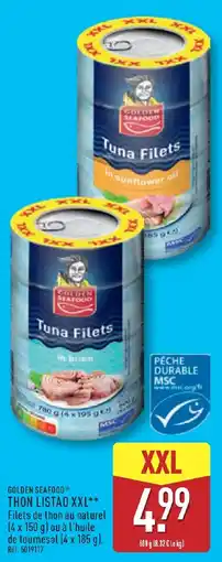 ALDI GOLDEN SEAFOOD THON LISTAO offre