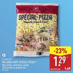 ALDI LE CAVALIER MÉLANGE RÂPÉ SPÉCIAL PIZZA offre