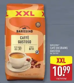 ALDI BARISSIMO CAFÉ EN GRAINS offre