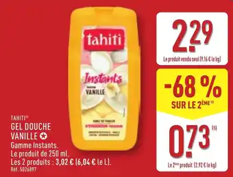 Tahiti Gel douche Vanille