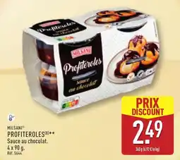 ALDI MILSANI PROFITEROLES offre