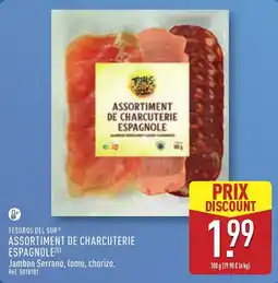 ALDI TESOROS DEL SUR ASSORTIMENT DE CHARCUTERIE ESPAGNOLE offre