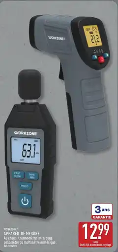 ALDI Workzone appareil de mesure offre