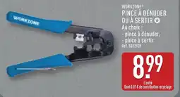 ALDI Workzone pince à dénuder ou à sertir offre