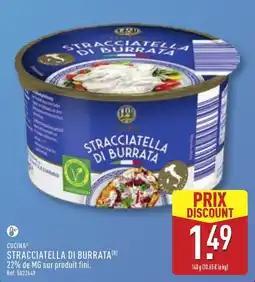 ALDI CUCINA STRACCIATELLA DI BURRATA offre