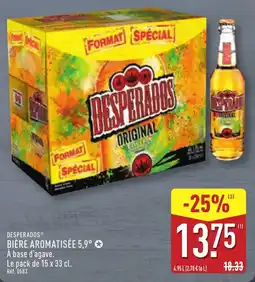 ALDI DESPerados BIÈRE AROMATISÉE offre