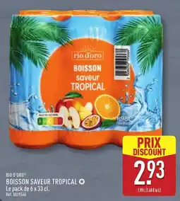 ALDI rio d'oro BOISSON SAVEUR TROPICAL offre