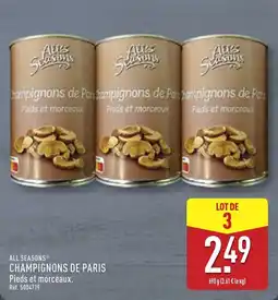 ALDI ALL SEASONS CHAMPIGNONS DE PARIS offre