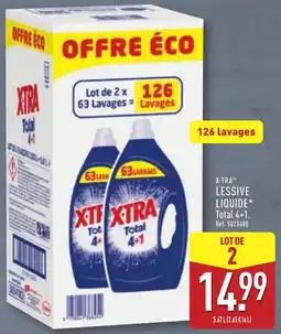 ALDI XTRA Lessive liquide offre