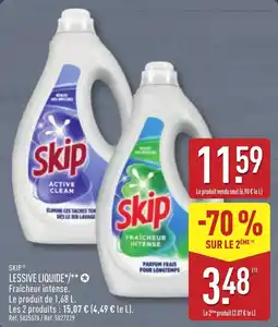 ALDI Skip Lessive liquide offre