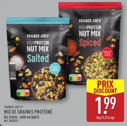 ALDI TRADER JOE'S HIGH PROTEIN NUT MIX offre