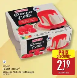 ALDI MILSANI Panna Cotta offre