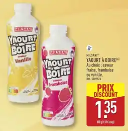 ALDI MILSANI YAOURT À BOIRE offre
