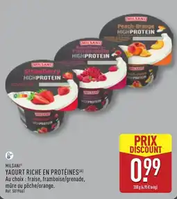 ALDI MILSANI YAOURT RICHE EN PROTÉINES offre