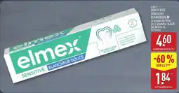 ALDI elmex DENTIFRICE SENSITIVE BLANCHEUR offre