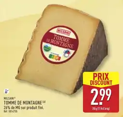 ALDI MILSANI TOMME DE MONTAGNE offre