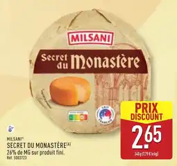 ALDI MILSANI SECRET DU MONASTÈRE offre