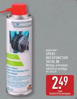 ALDI WORKZONE SPRAY MULTIFONCTION offre