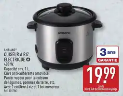 ALDI AMBIAINO CUISEUR À RIZ ÉLECTRIQUE offre