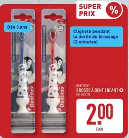 ALDI DENTITEX BROSSE À DENT ENFANT offre