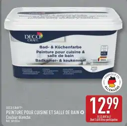 ALDI DECO CRAFT PEINTURE POUR CUISINE ET SALLE DE BAIN offre