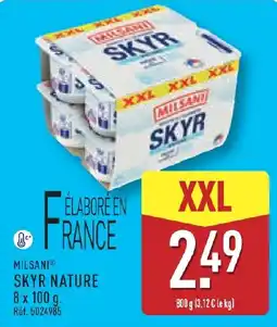 ALDI MILSANI SKYR NATURE offre
