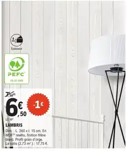 E.Leclerc Brico LAMBRIS offre