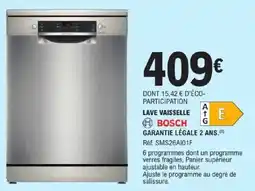 E.Leclerc BOSCH LAVE VAISSELLE offre