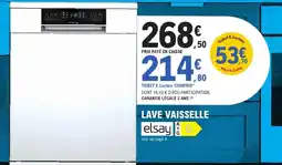 E.Leclerc Elsay lave vaisselle offre