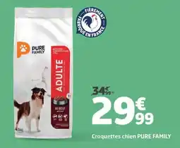 Jardiland PURE FAMILY Croquettes chien offre
