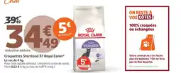 Jardiland Royal Canin Croquettes Sterilised 37 offre