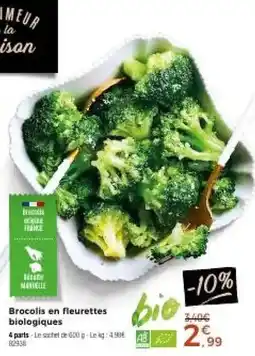 Thiriet BIO Brocolis en fleurettes offre