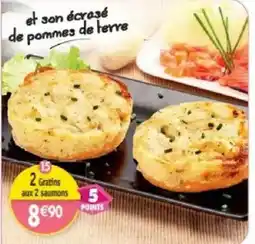 Maximo Gratin aux saumons offre