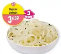 Maximo Oignons émincés offre