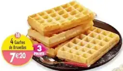 Maximo Gaufres de Bruxelles offre