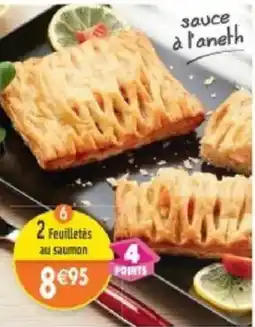 Maximo Feuilletés au saumon offre