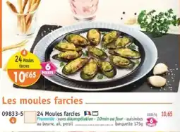 Maximo Promarée Moules farcies offre