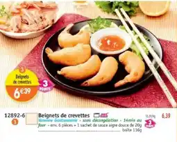 Maximo Varenne Gastronomie Beignets de crevettes offre
