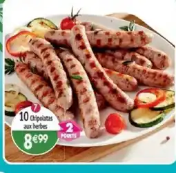 Maximo Chipolatas aux herbes offre
