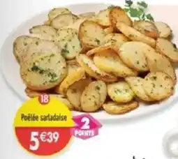 Maximo Poêlée sarladaise offre